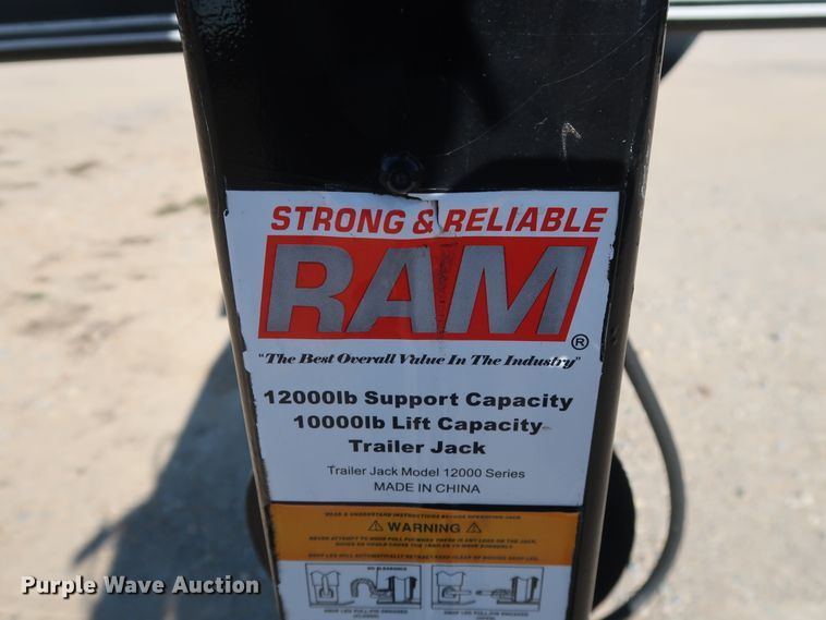 image for item DH0762 2019 May hay bale trailer