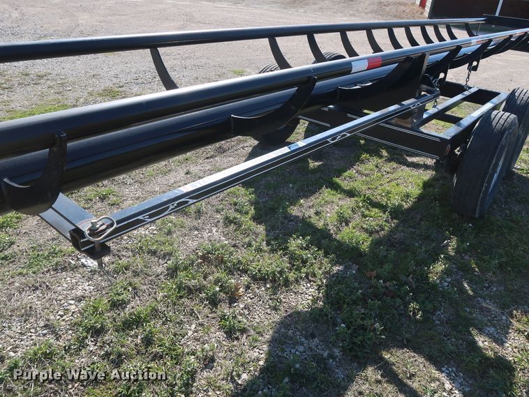 image for item DH0762 2019 May hay bale trailer