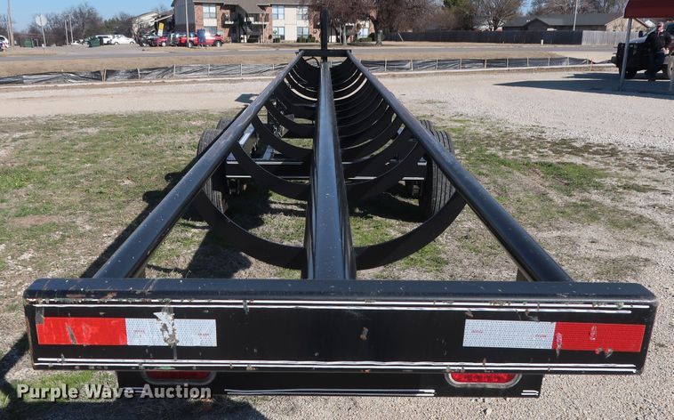 image for item DH0762 2019 May hay bale trailer