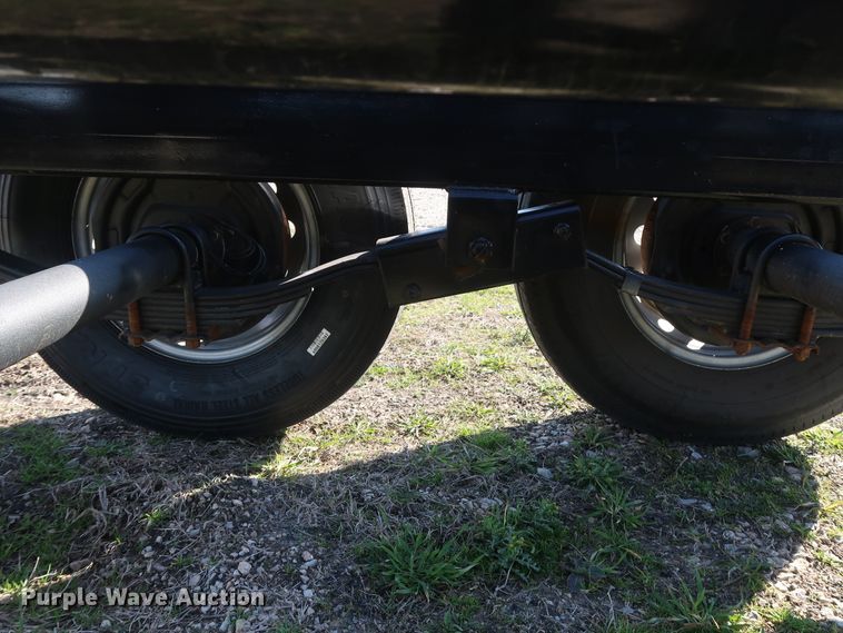 image for item DH0762 2019 May hay bale trailer