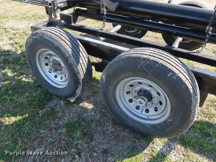 image for item DH0762 2019 May hay bale trailer