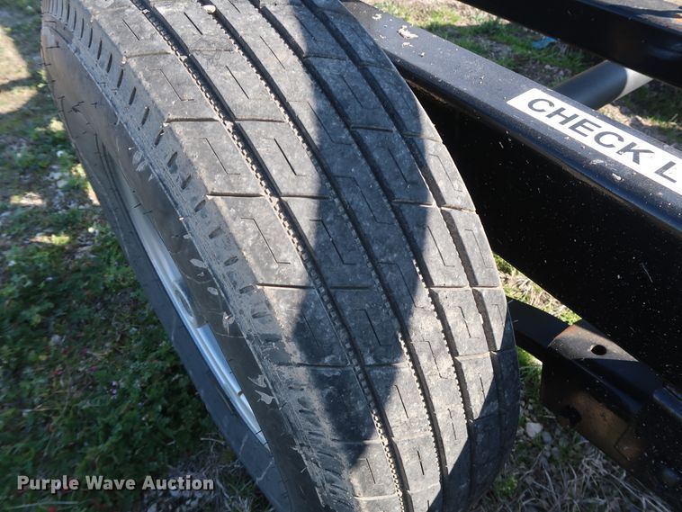 image for item DH0762 2019 May hay bale trailer