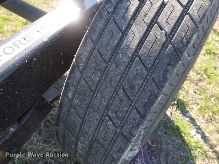 image for item DH0762 2019 May hay bale trailer