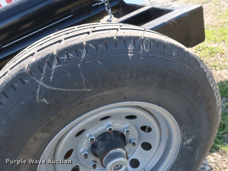 image for item DH0762 2019 May hay bale trailer