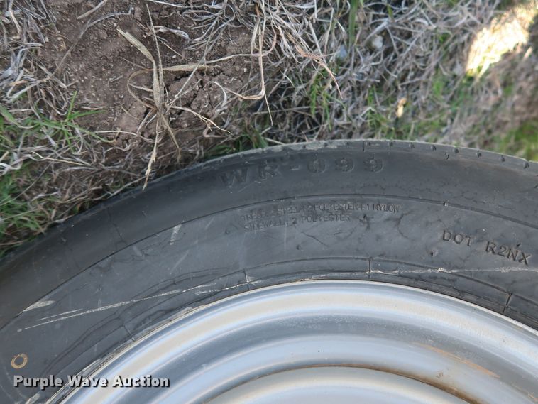 image for item DH0762 2019 May hay bale trailer