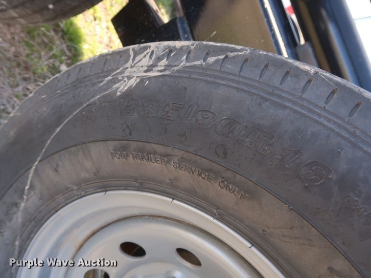 image for item DH0762 2019 May hay bale trailer