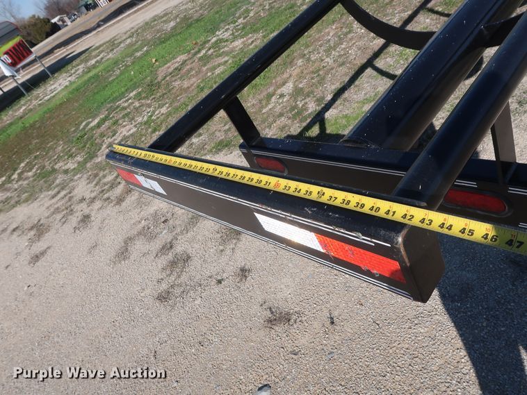 image for item DH0762 2019 May hay bale trailer