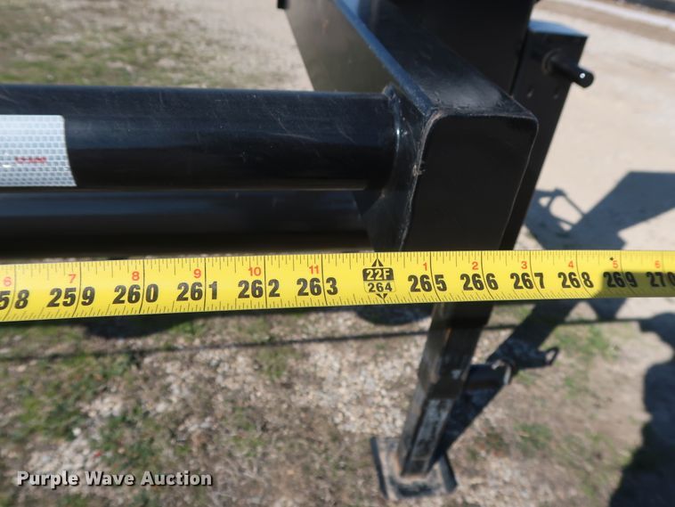 image for item DH0762 2019 May hay bale trailer