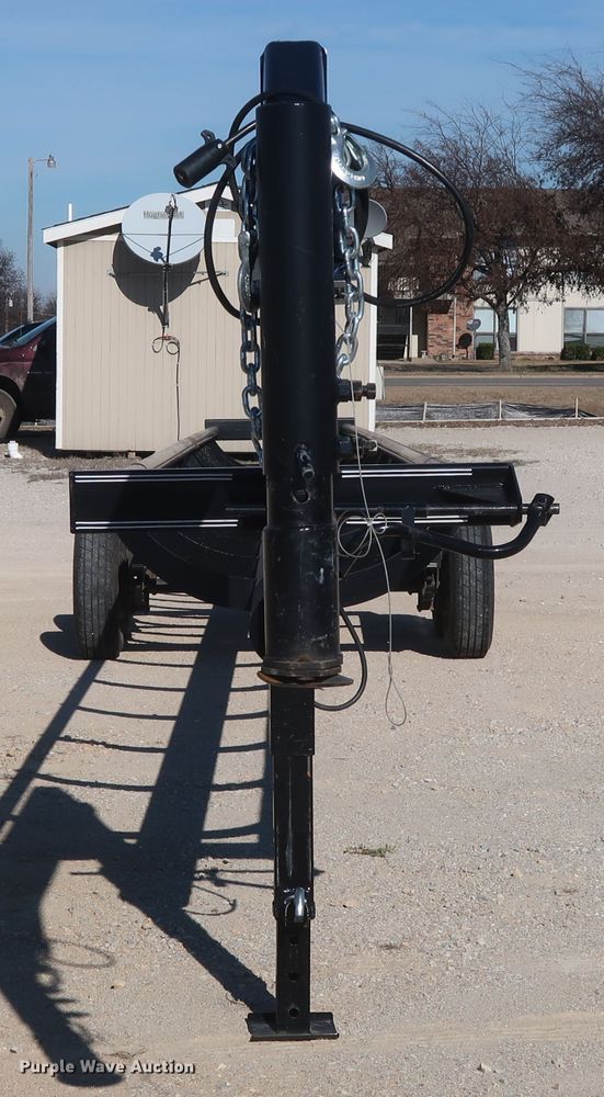 image for item DH0763 2019 May hay bale trailer