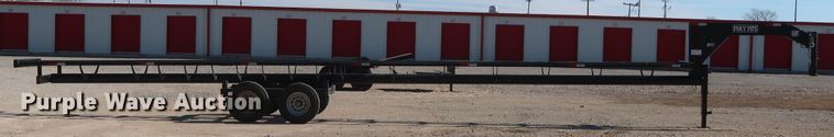 image for item DH0763 2019 May hay bale trailer
