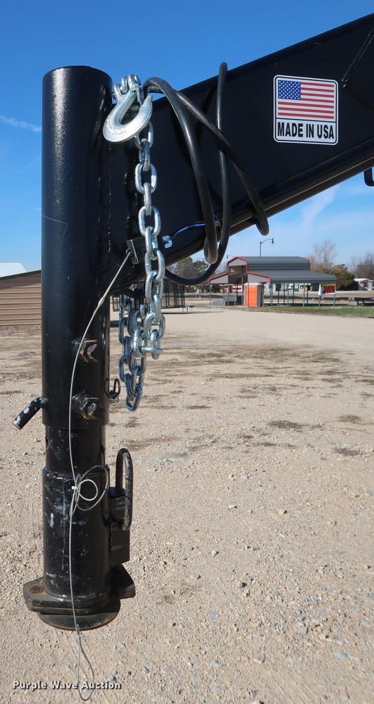 image for item DH0763 2019 May hay bale trailer