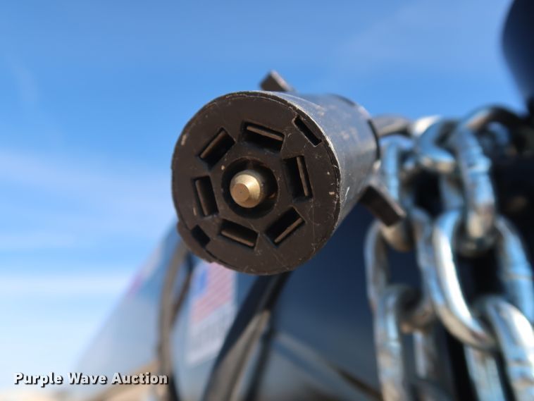 image for item DH0763 2019 May hay bale trailer