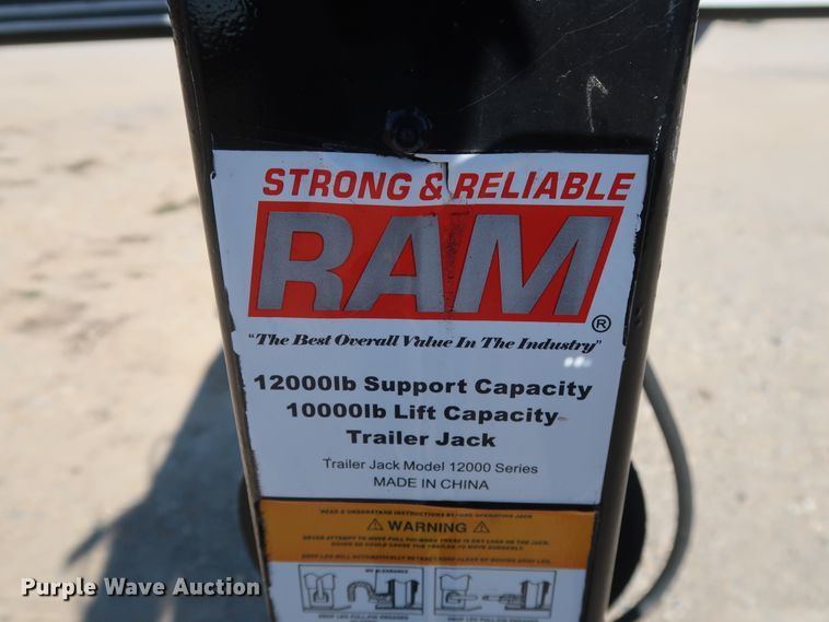 image for item DH0763 2019 May hay bale trailer