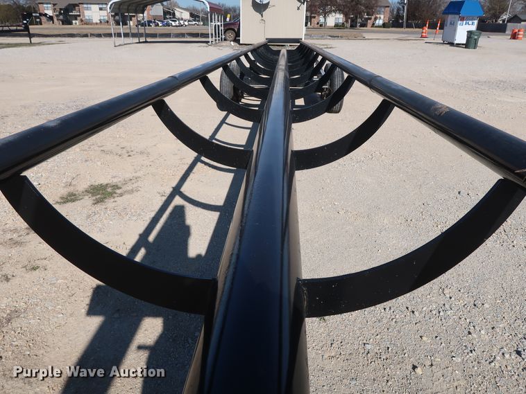 image for item DH0763 2019 May hay bale trailer