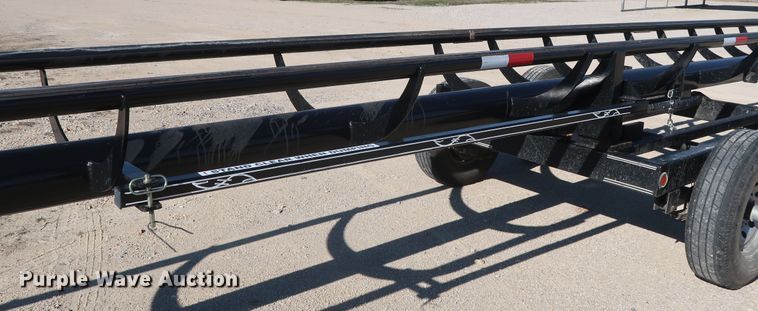 image for item DH0763 2019 May hay bale trailer