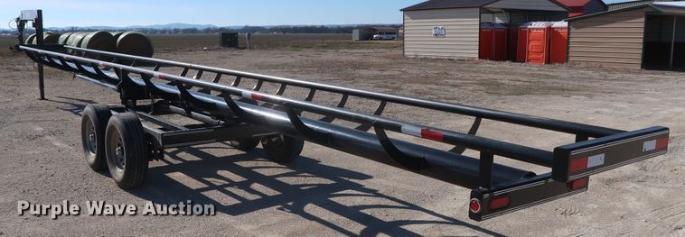 image for item DH0763 2019 May hay bale trailer