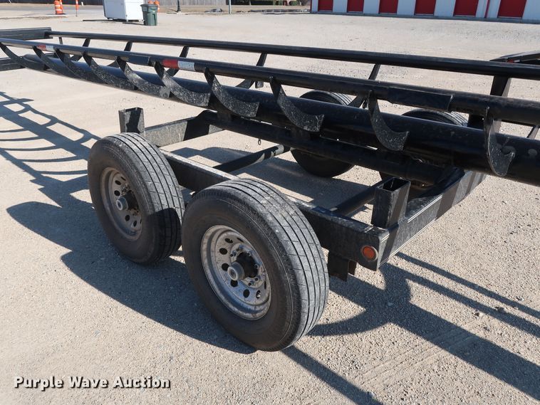 image for item DH0763 2019 May hay bale trailer