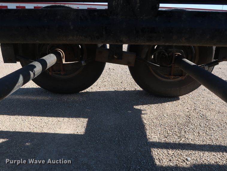 image for item DH0763 2019 May hay bale trailer