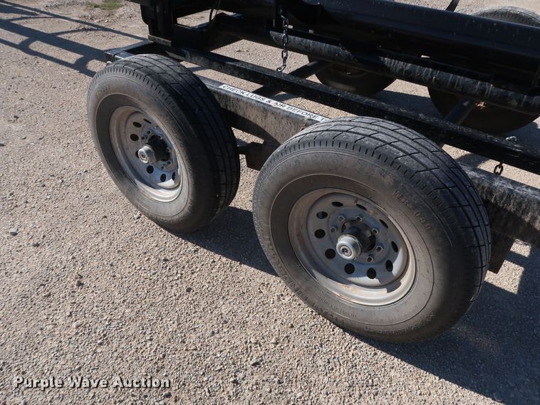 image for item DH0763 2019 May hay bale trailer