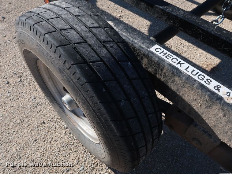 image for item DH0763 2019 May hay bale trailer