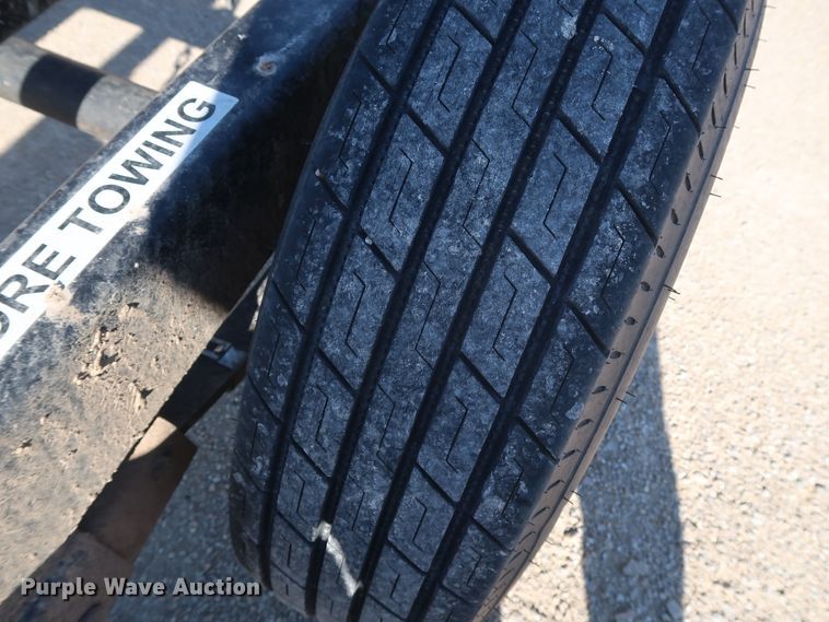 image for item DH0763 2019 May hay bale trailer