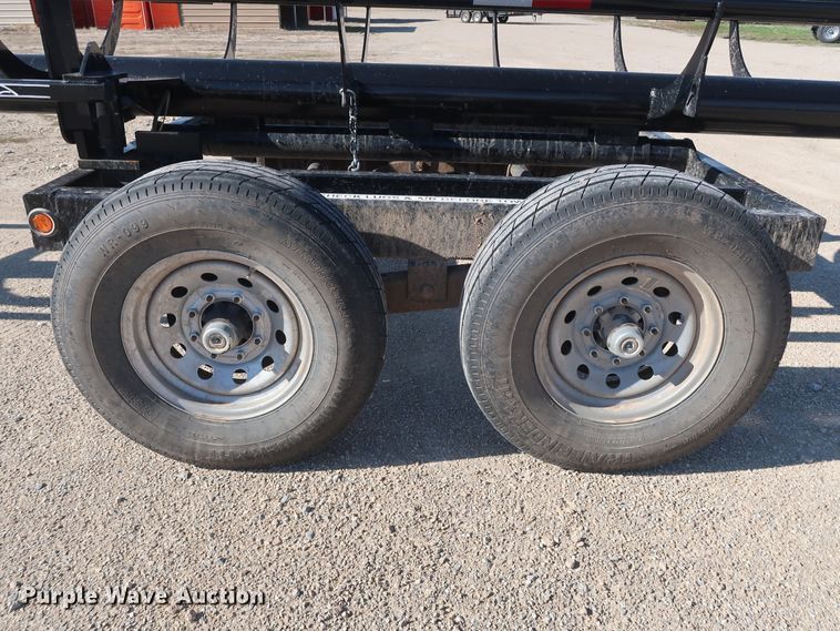 image for item DH0763 2019 May hay bale trailer