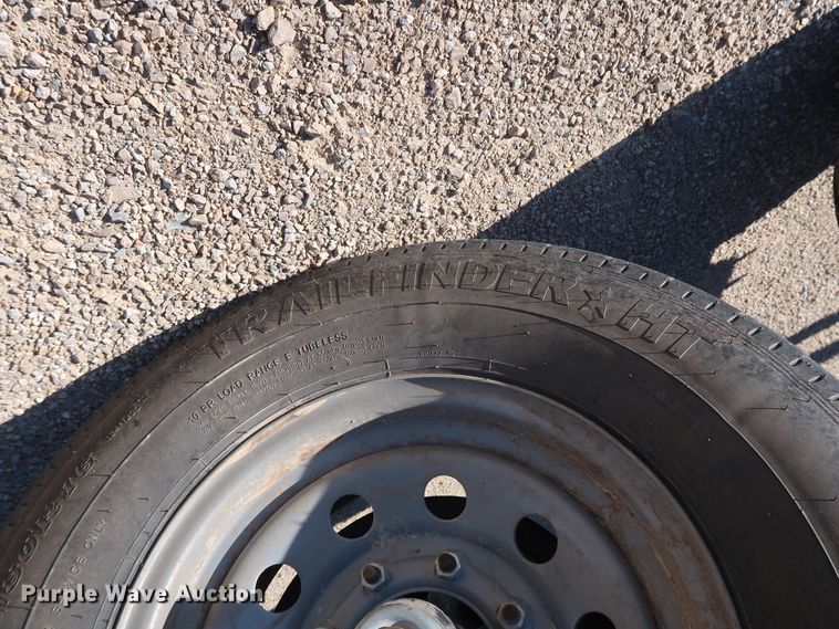 image for item DH0763 2019 May hay bale trailer