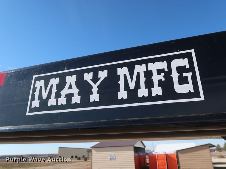 image for item DH0763 2019 May hay bale trailer