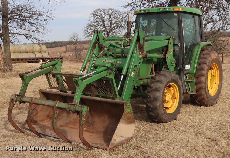 image for item DH0784 1995 John Deere 6400 MFWD tractor