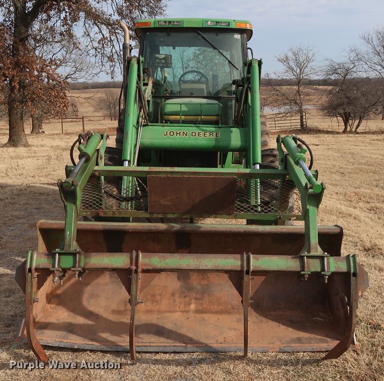 image for item DH0784 1995 John Deere 6400 MFWD tractor