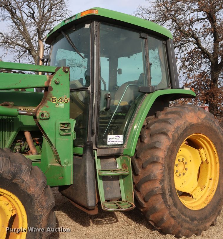 image for item DH0784 1995 John Deere 6400 MFWD tractor