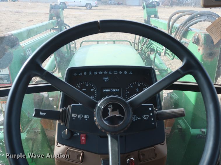 image for item DH0784 1995 John Deere 6400 MFWD tractor