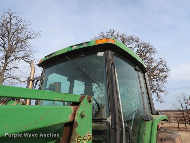 image for item DH0784 1995 John Deere 6400 MFWD tractor