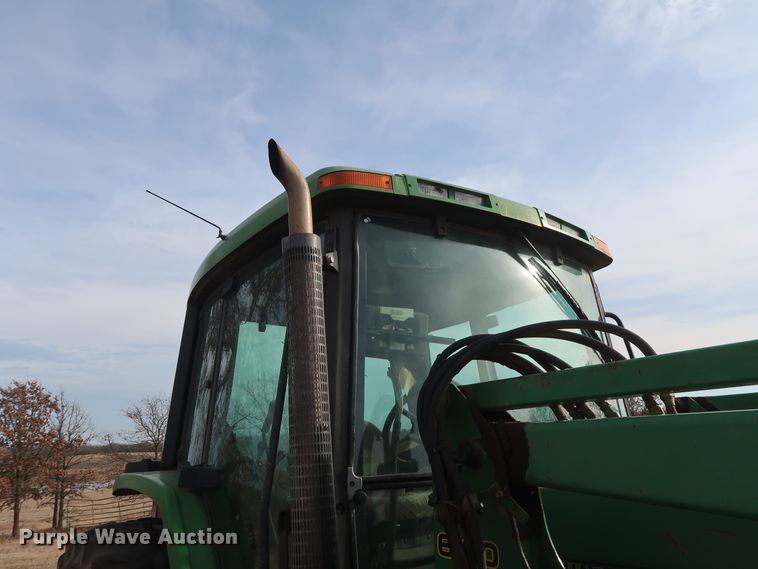 image for item DH0784 1995 John Deere 6400 MFWD tractor