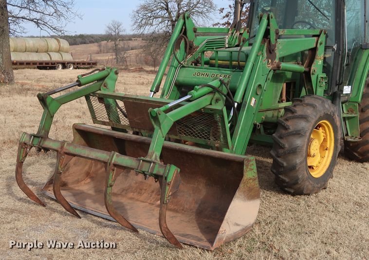 image for item DH0784 1995 John Deere 6400 MFWD tractor