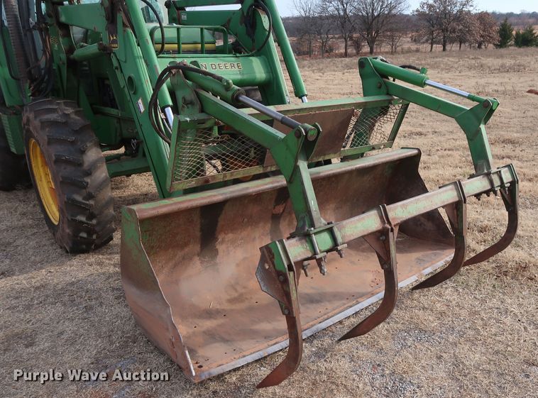 image for item DH0784 1995 John Deere 6400 MFWD tractor