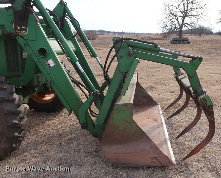 image for item DH0784 1995 John Deere 6400 MFWD tractor