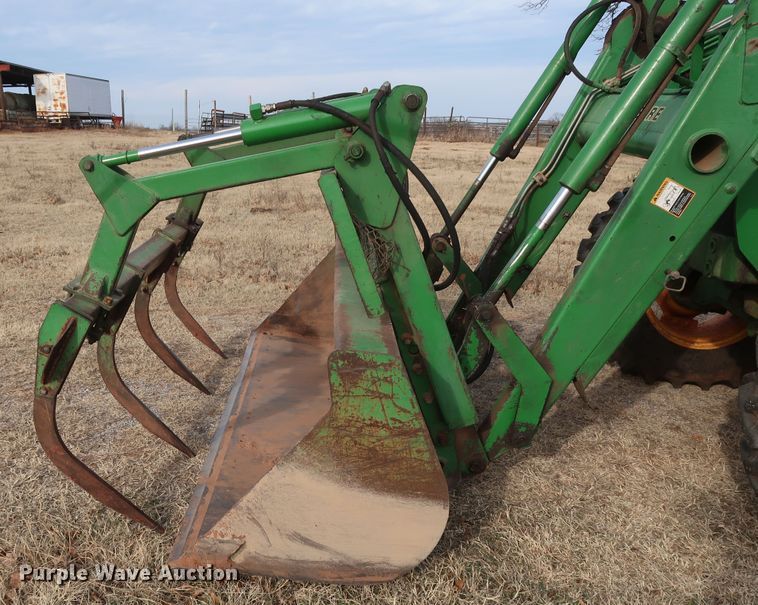 image for item DH0784 1995 John Deere 6400 MFWD tractor