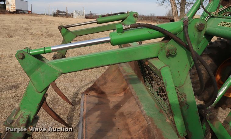 image for item DH0784 1995 John Deere 6400 MFWD tractor