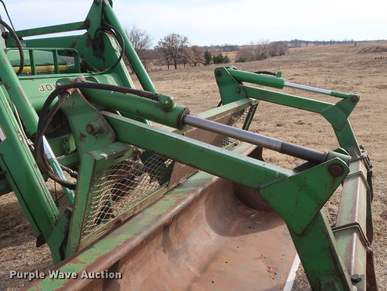 image for item DH0784 1995 John Deere 6400 MFWD tractor