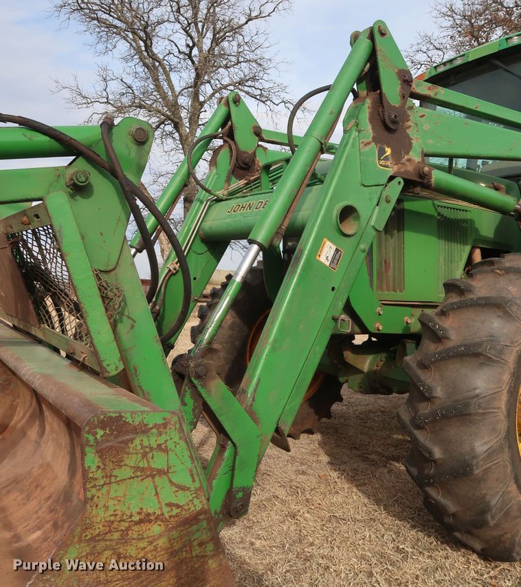 image for item DH0784 1995 John Deere 6400 MFWD tractor