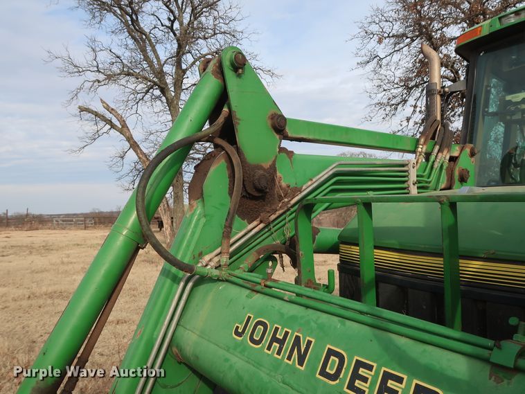 image for item DH0784 1995 John Deere 6400 MFWD tractor