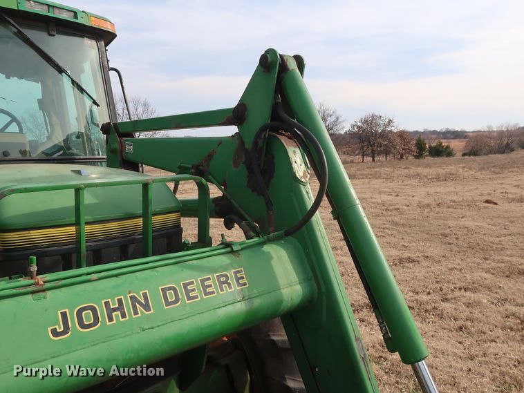 image for item DH0784 1995 John Deere 6400 MFWD tractor