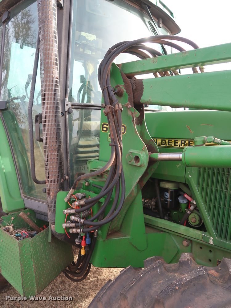 image for item DH0784 1995 John Deere 6400 MFWD tractor