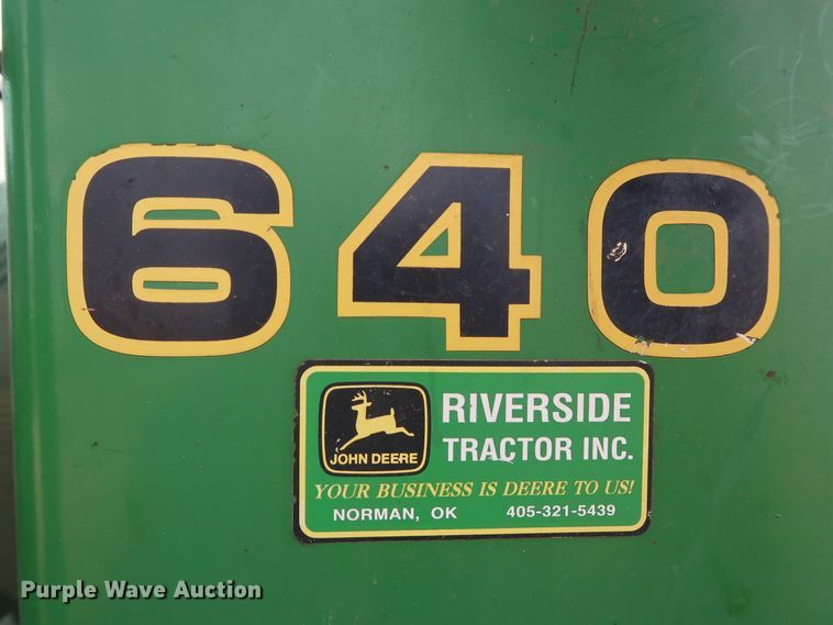 image for item DH0784 1995 John Deere 6400 MFWD tractor