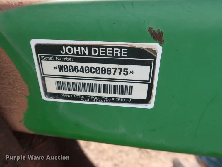 image for item DH0784 1995 John Deere 6400 MFWD tractor