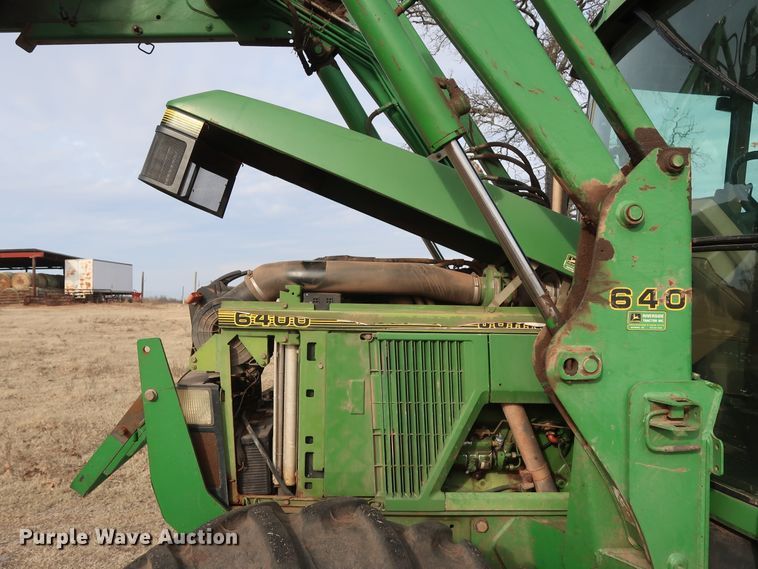 image for item DH0784 1995 John Deere 6400 MFWD tractor