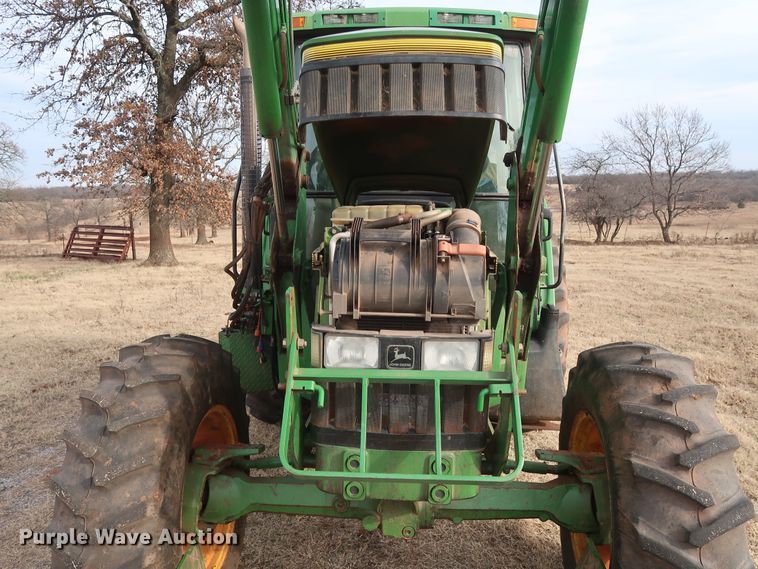 image for item DH0784 1995 John Deere 6400 MFWD tractor