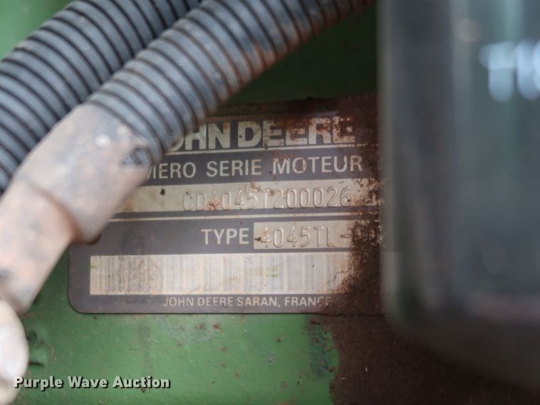 image for item DH0784 1995 John Deere 6400 MFWD tractor