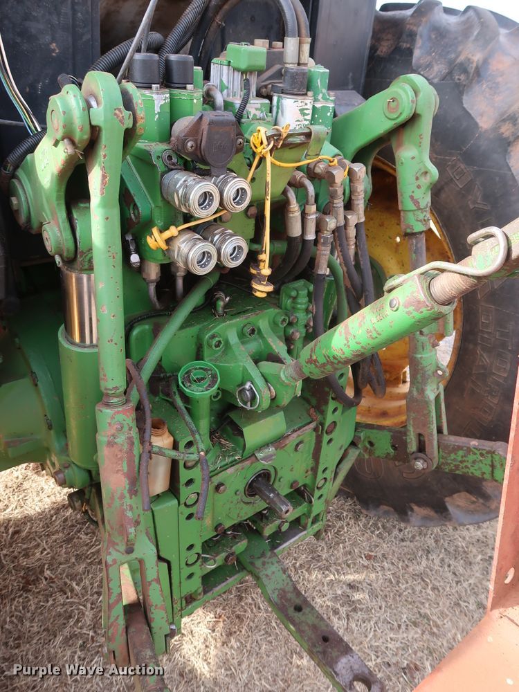 image for item DH0784 1995 John Deere 6400 MFWD tractor